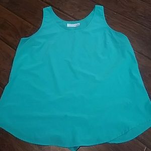 Time and Tru teal top size xl 16/18